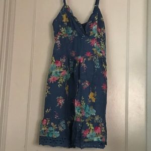 Blue Hollister sundress size L (LOC 1)